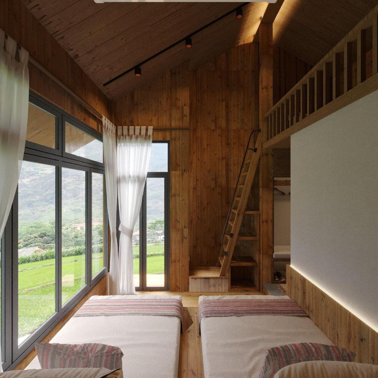 Chien'S Lodge Du Gia Làng Cac Zewnętrze zdjęcie