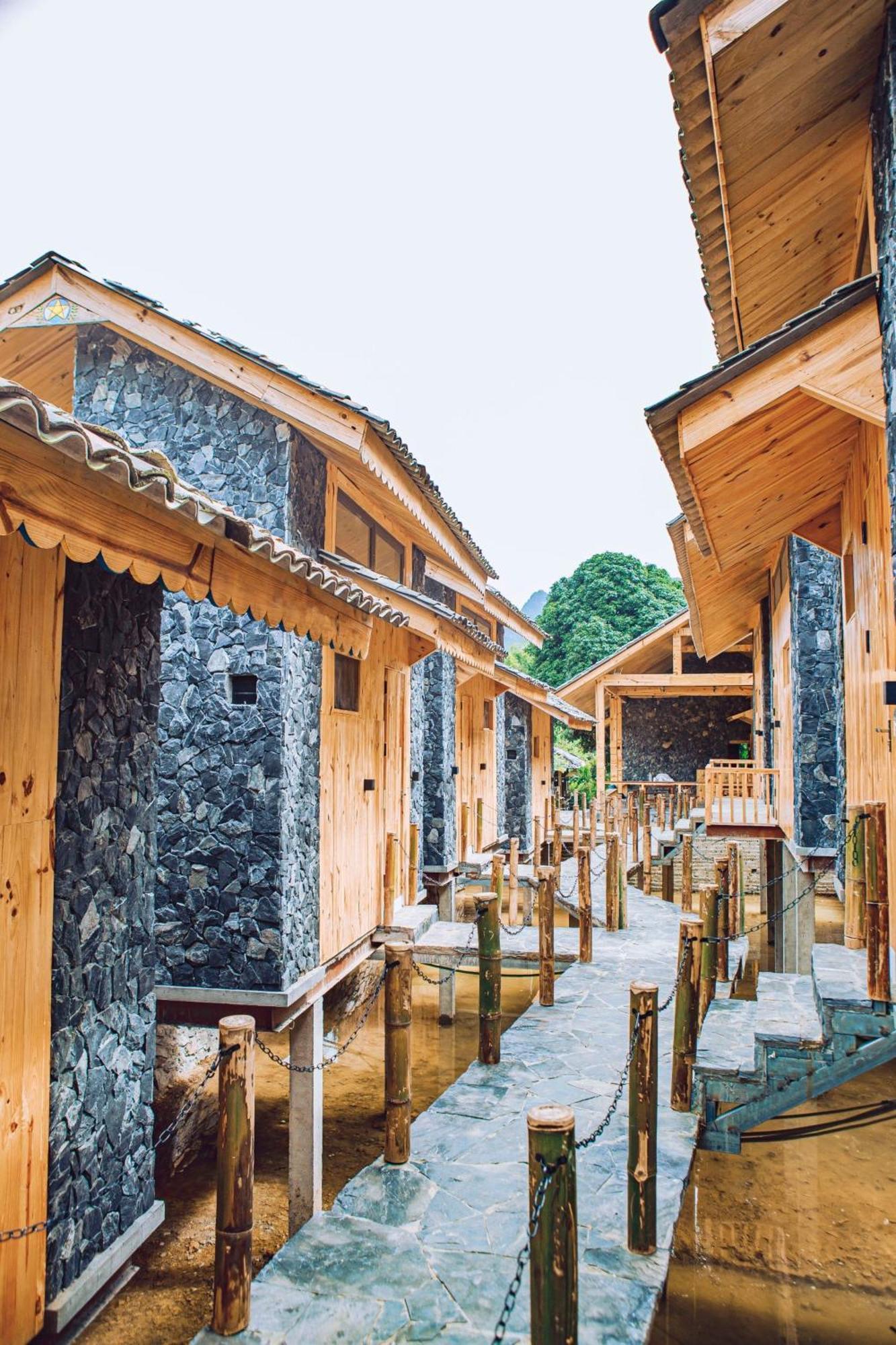 Chien'S Lodge Du Gia Làng Cac Zewnętrze zdjęcie