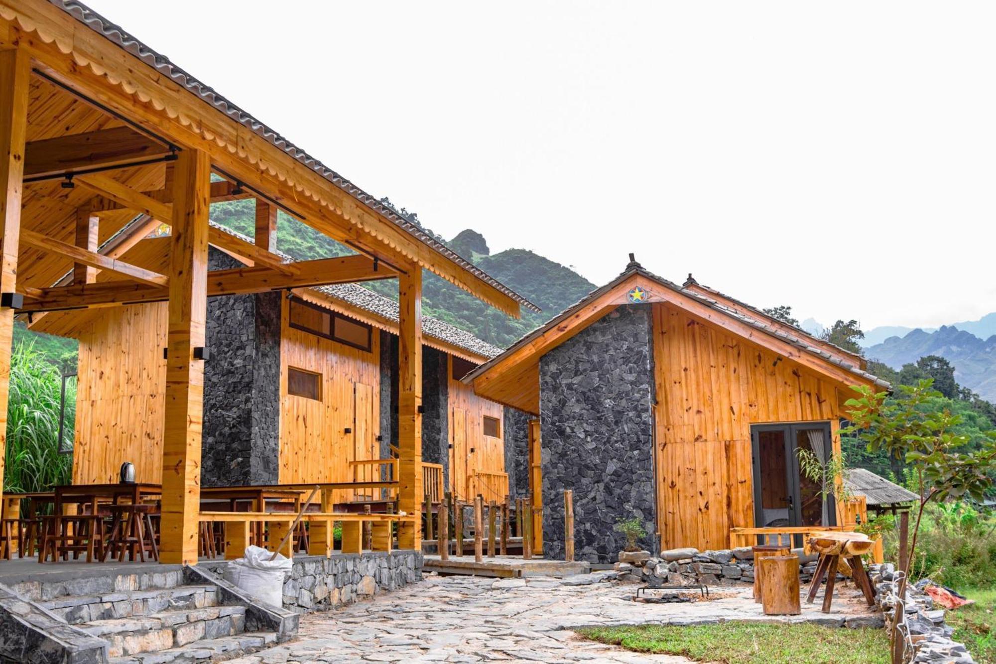 Chien'S Lodge Du Gia Làng Cac Zewnętrze zdjęcie