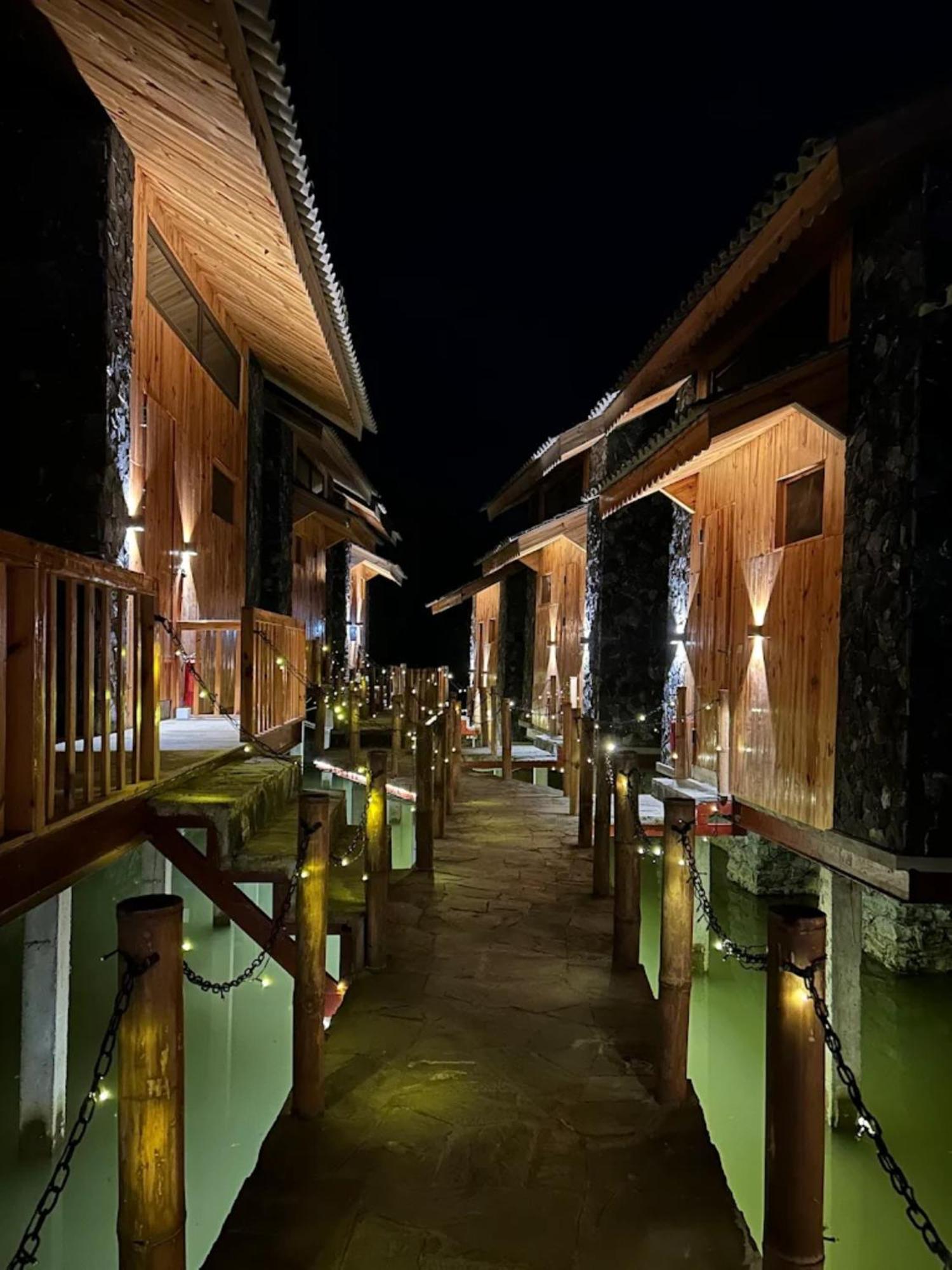 Chien'S Lodge Du Gia Làng Cac Zewnętrze zdjęcie